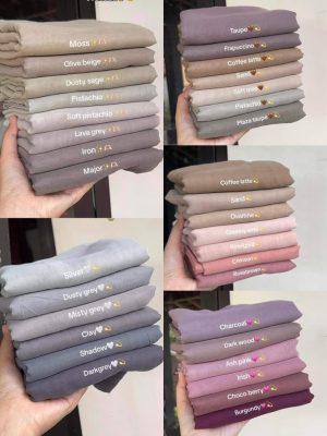 KERUDUNG SEGI EMPAT PARIS JADUL